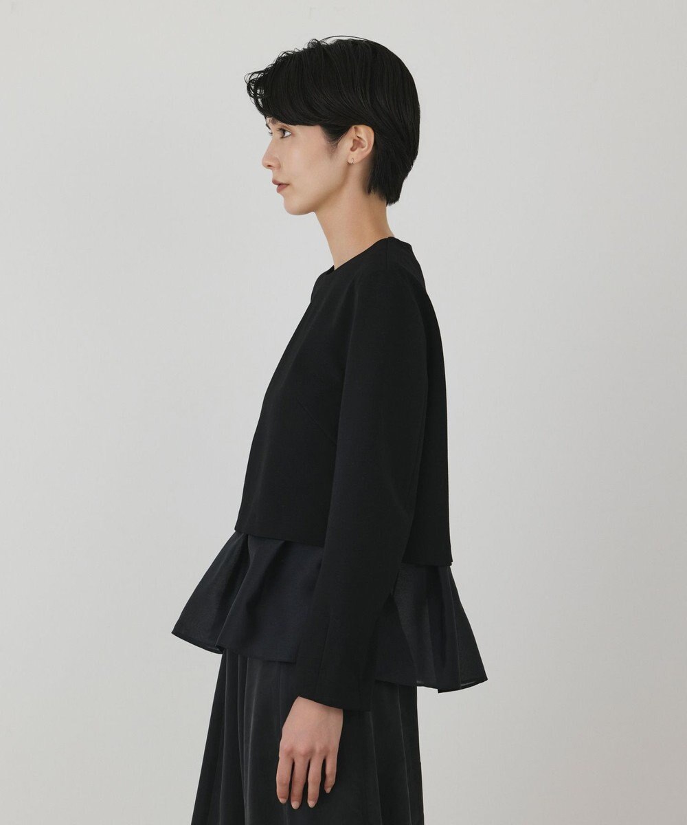 GRACE CONTINENTAL シアーフレアカットトップ 