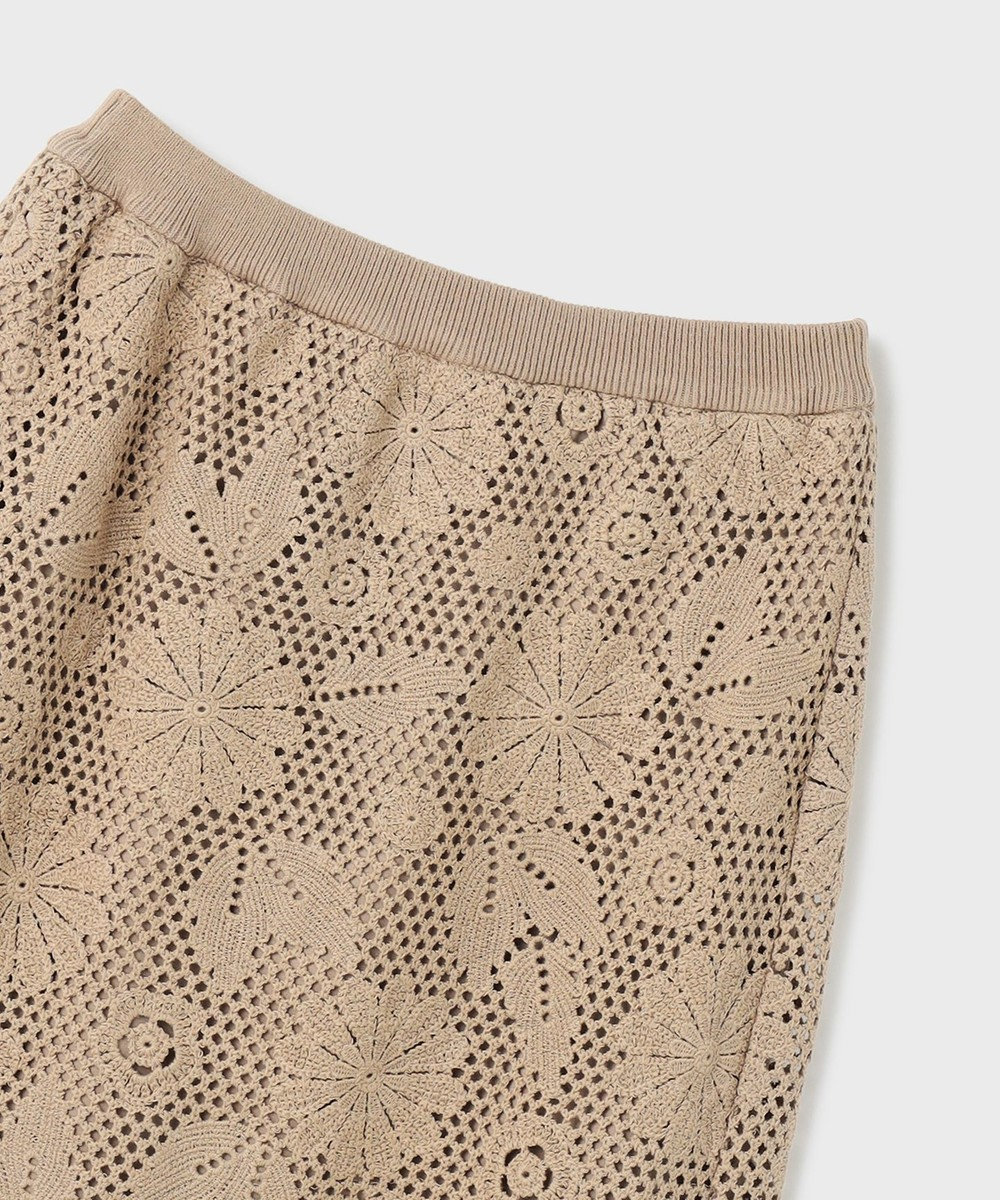 GRACE CONTINENTAL クロシュ刺繍スカート