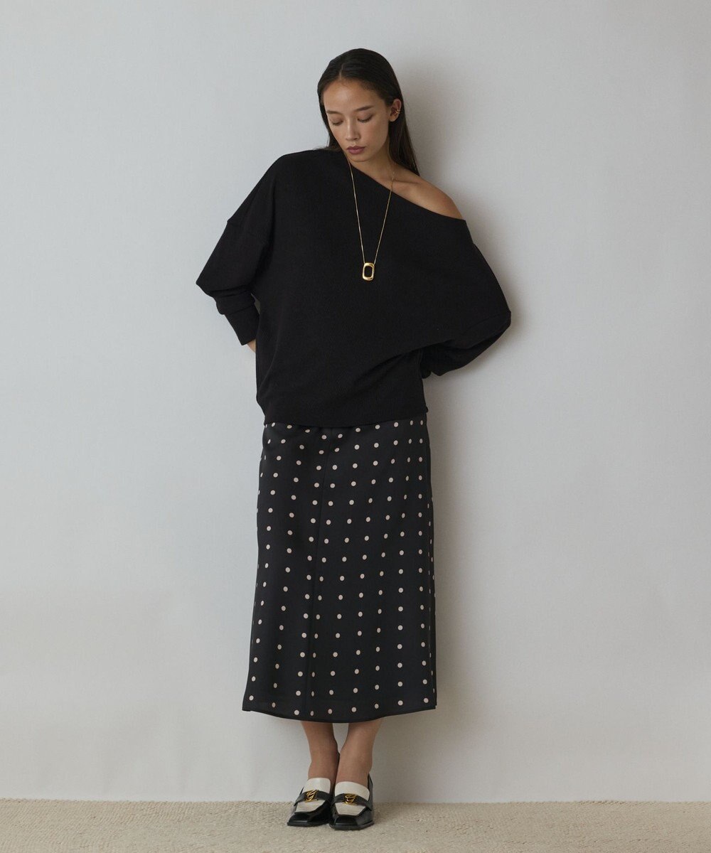 GRACE CONTINENTAL ドットスカート 