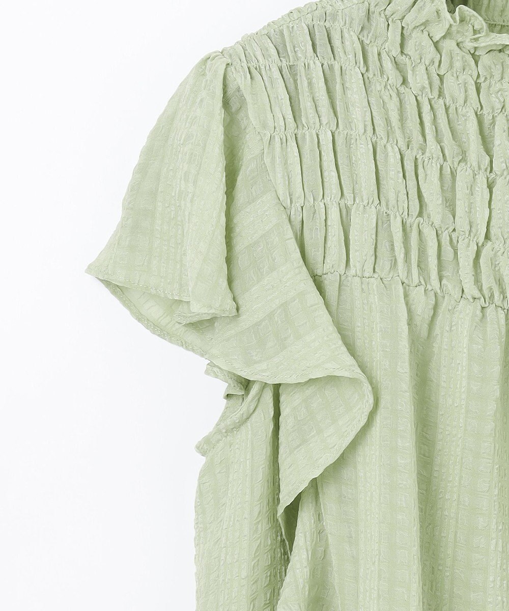 逸品 シャーリングフリルトップ シャツ ブラウス Sutevalle Org