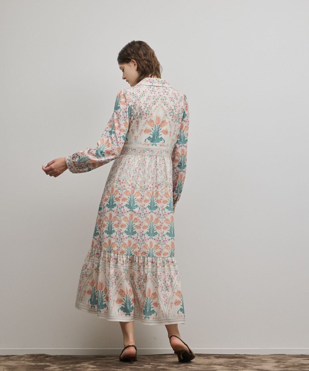 GRACE CONTINENTAL フラワーパターンプリントワンピース 