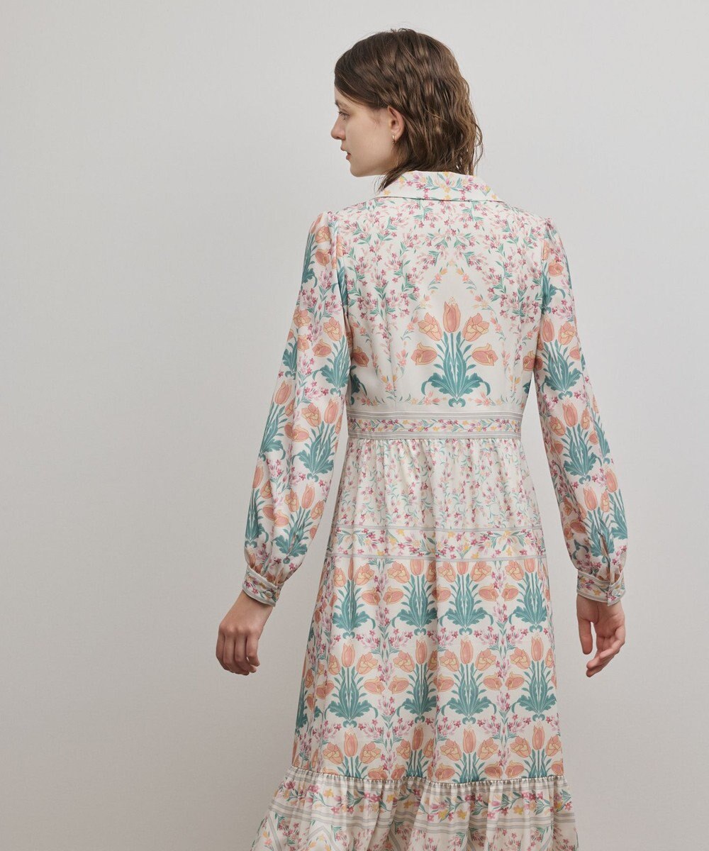 GRACE CONTINENTAL フラワーパターンプリントワンピース 