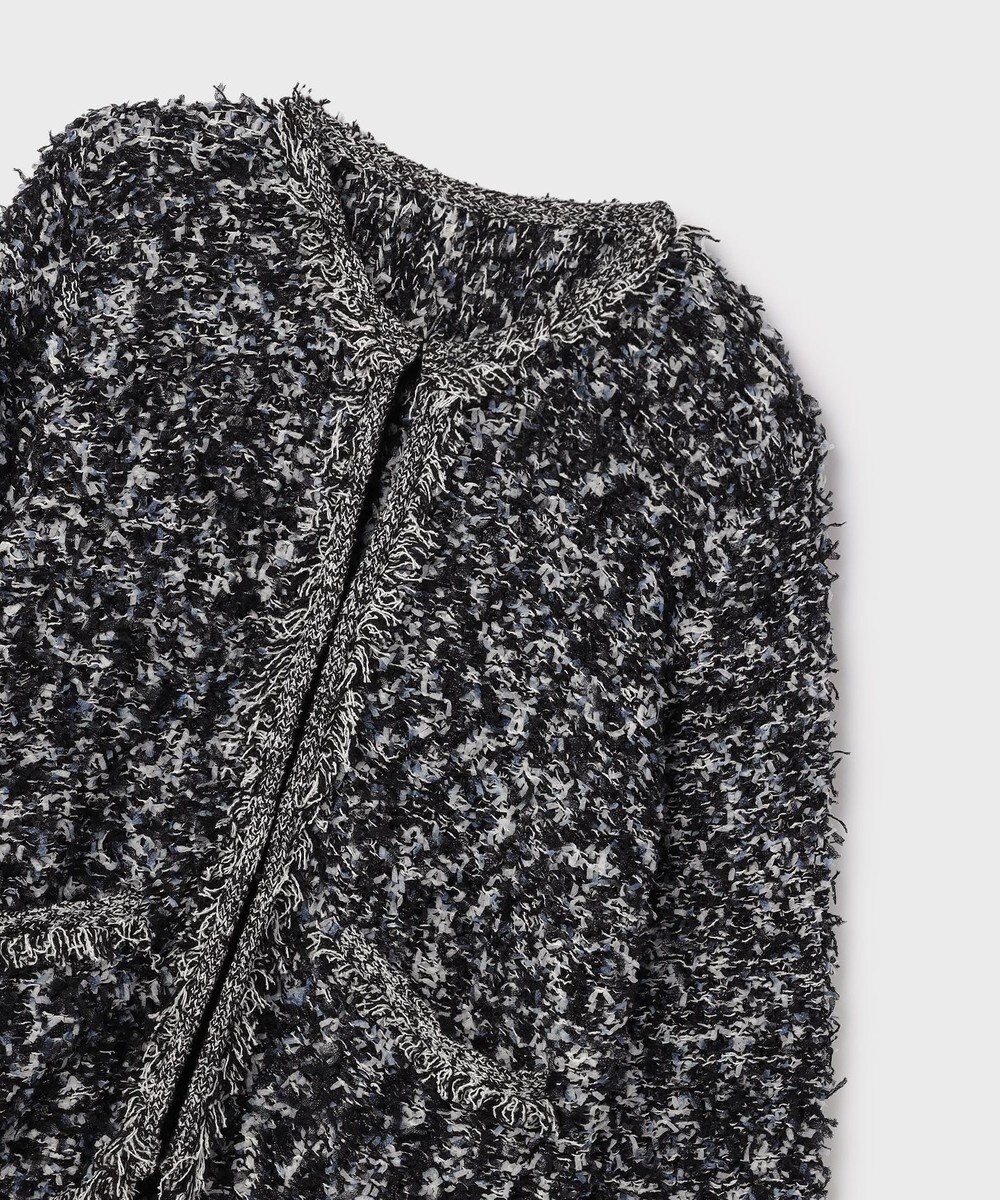 GRACE CONTINENTAL ツイーディーニットジャケット 