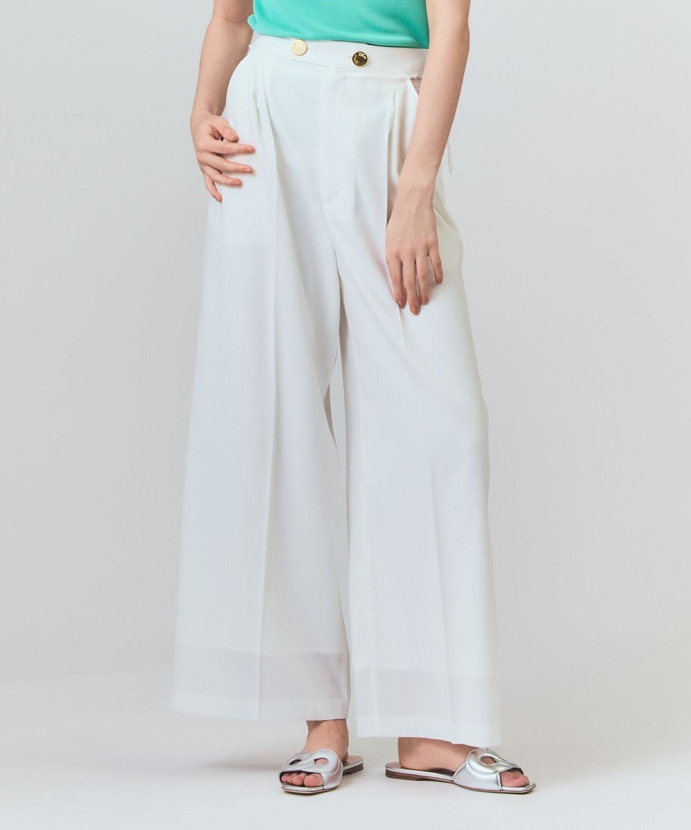 GRACE CONTINENTAL マリンワイドパンツ 