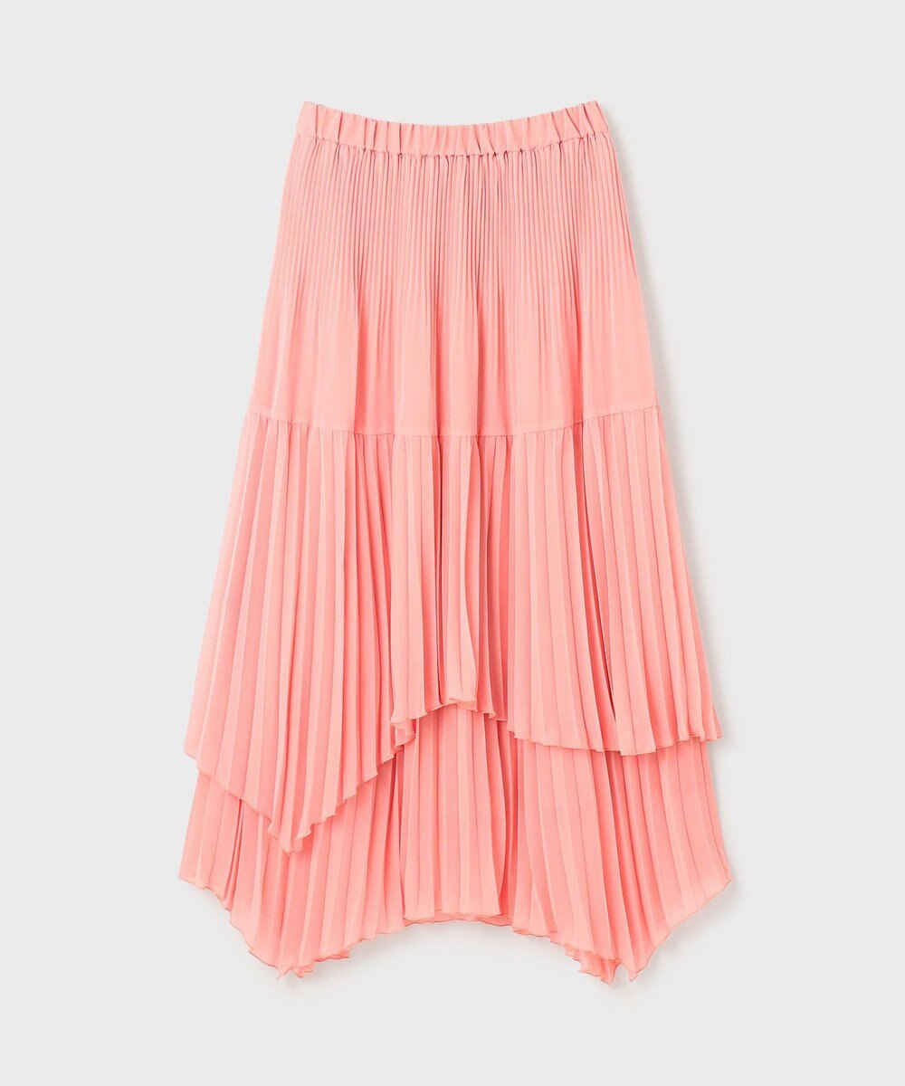 GRACE CONTINENTAL イレギュラープリーツスカート 