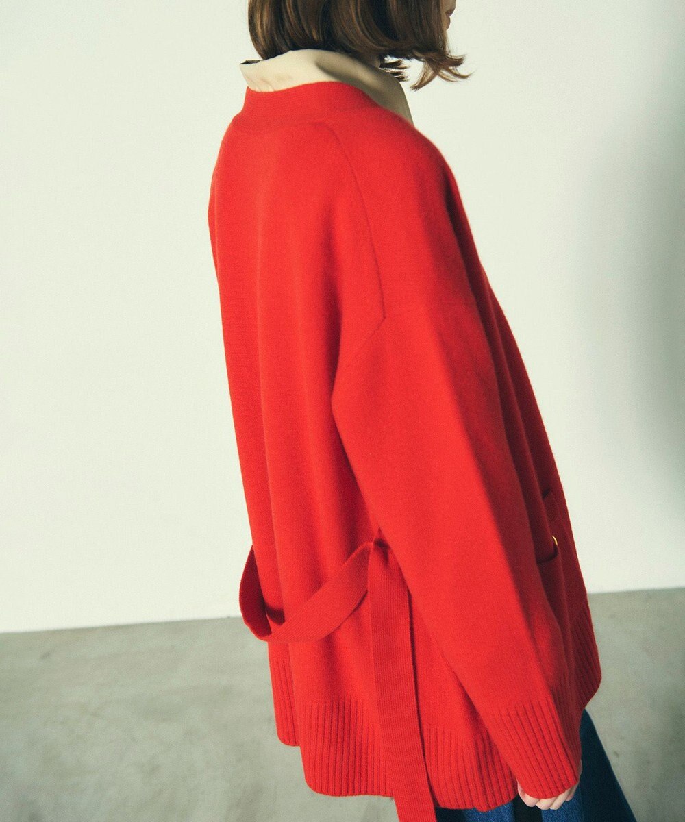 GRACE CONTINENTAL メリノウールニットカーディガン 