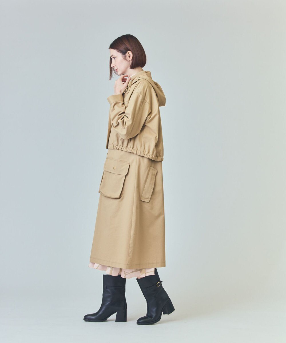 GRACE CONTINENTAL ミリタリー3WAYコート