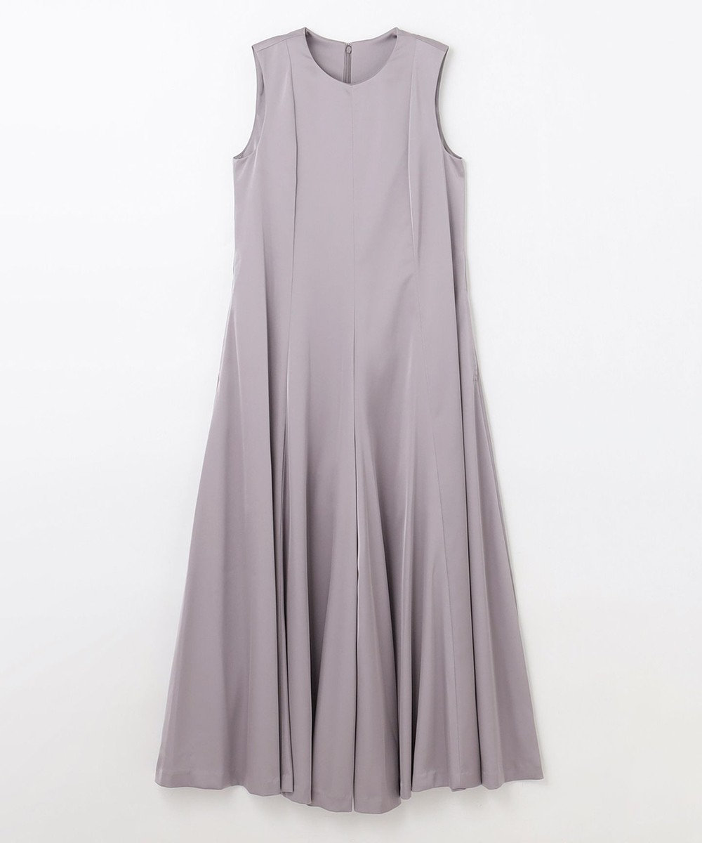 GRACE CONTINENTAL サテンフレアドレスパンツ