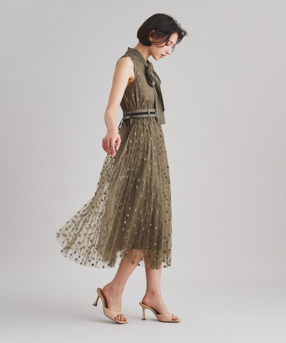 ドットレースコンビワンピース Grace Continental Grace Continental グレースコンチネンタル 通販 ドットレースコンビワンピース Grace Continental Grace Continental グレースコンチネンタル 通販