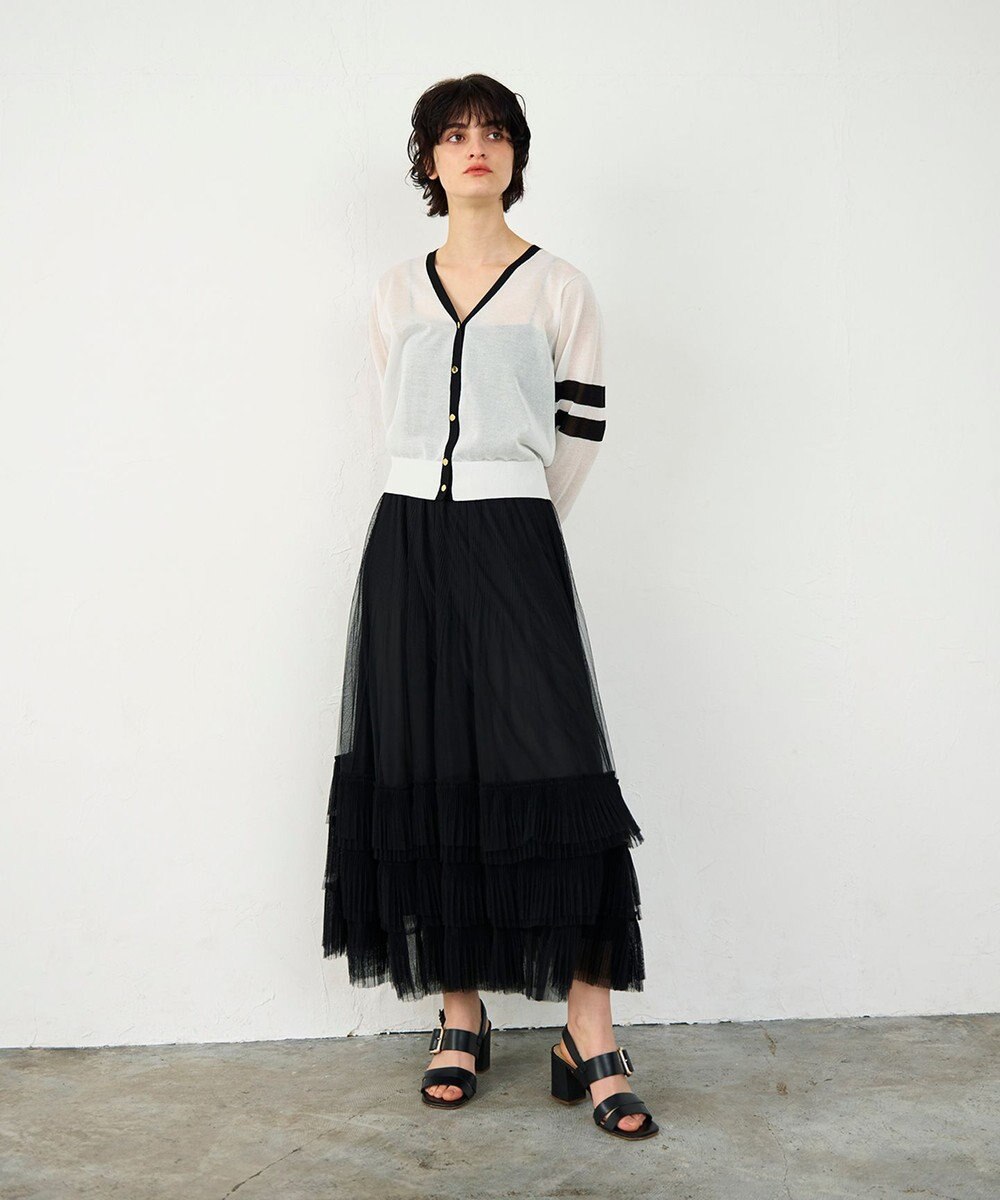 GRACE CONTINENTAL ボリュームチュールスカート 