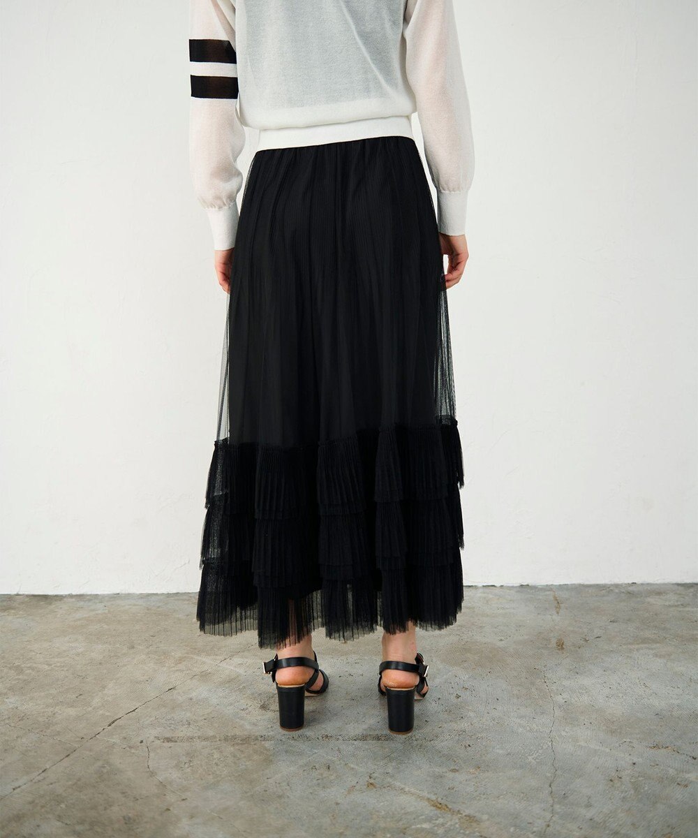 GRACE CONTINENTAL ボリュームチュールスカート 