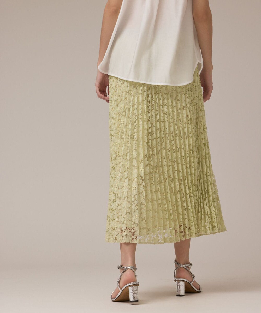 GRACE CONTINENTAL レースプリーツスカート 