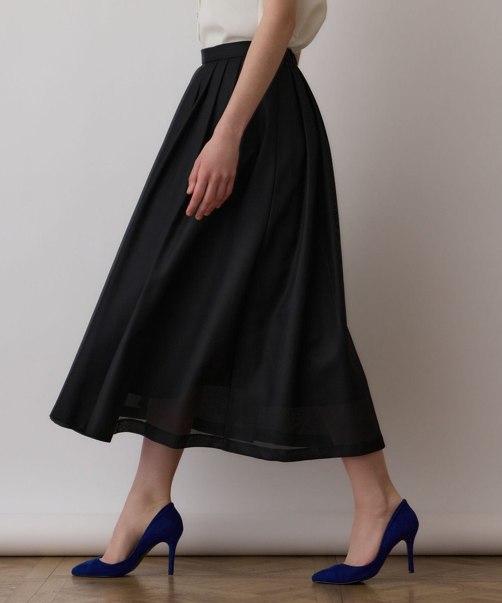 GRACE CONTINENTAL シアーメッシュスカート
