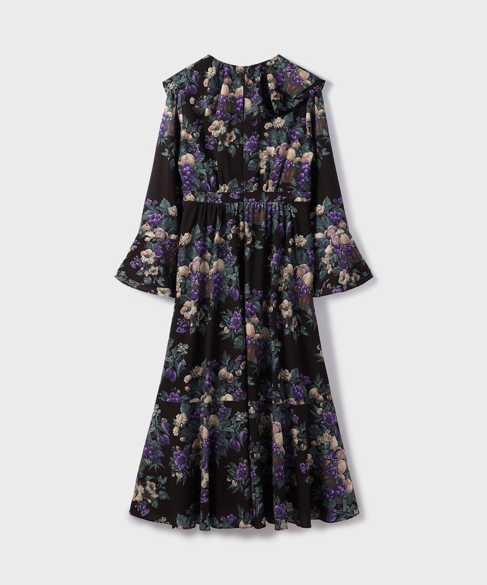 GRACE CONTINENTAL ボタニカルベリープリントワンピース 