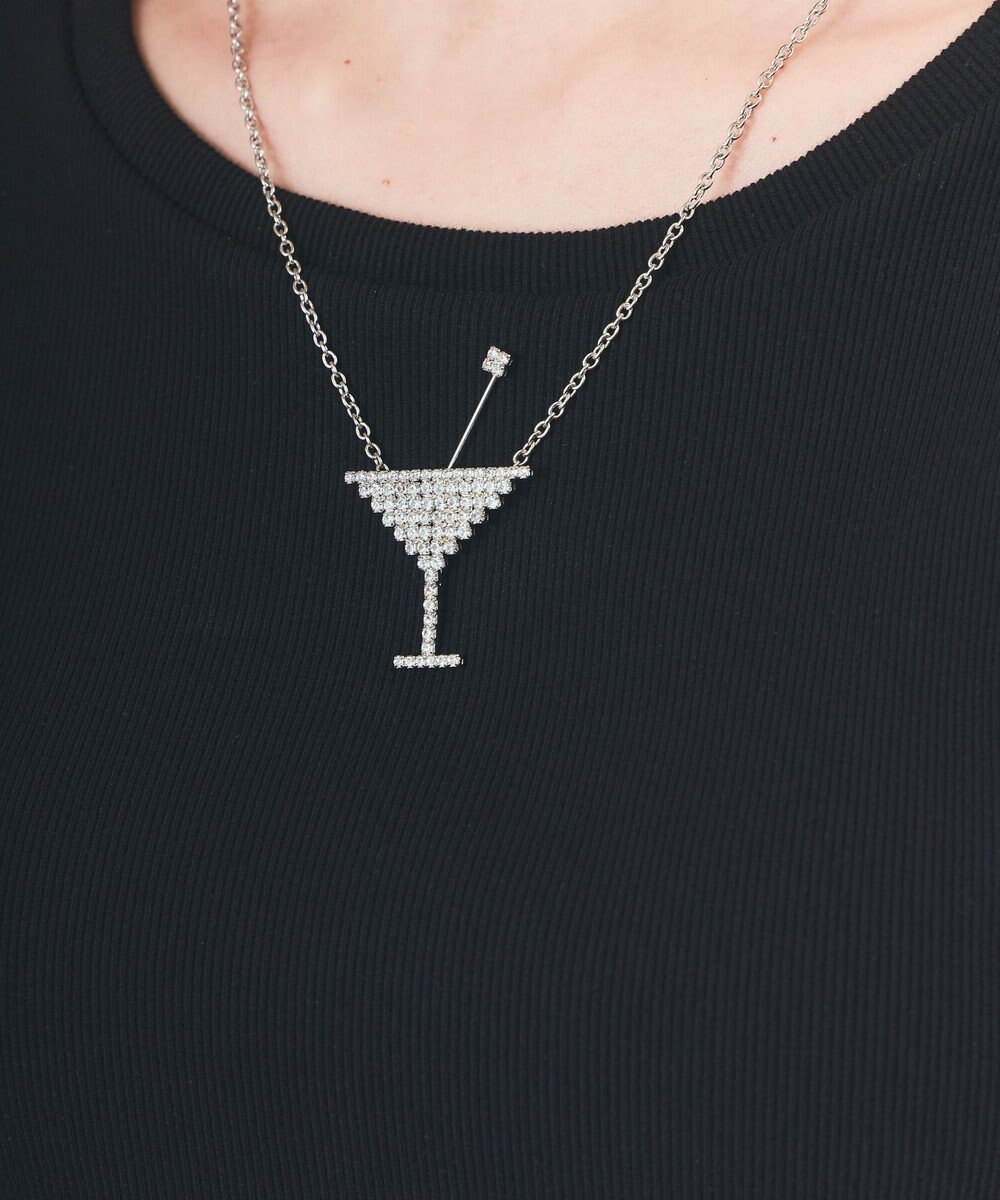 GRACE CONTINENTAL カクテルグラスネックレス