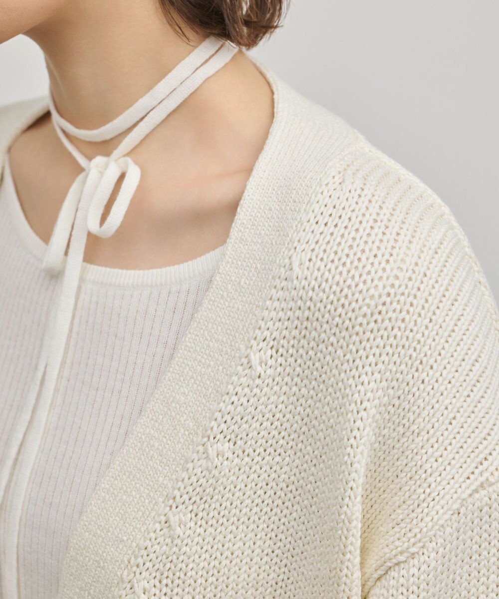 GRACE CONTINENTAL リリヤーンニットカーディガン 