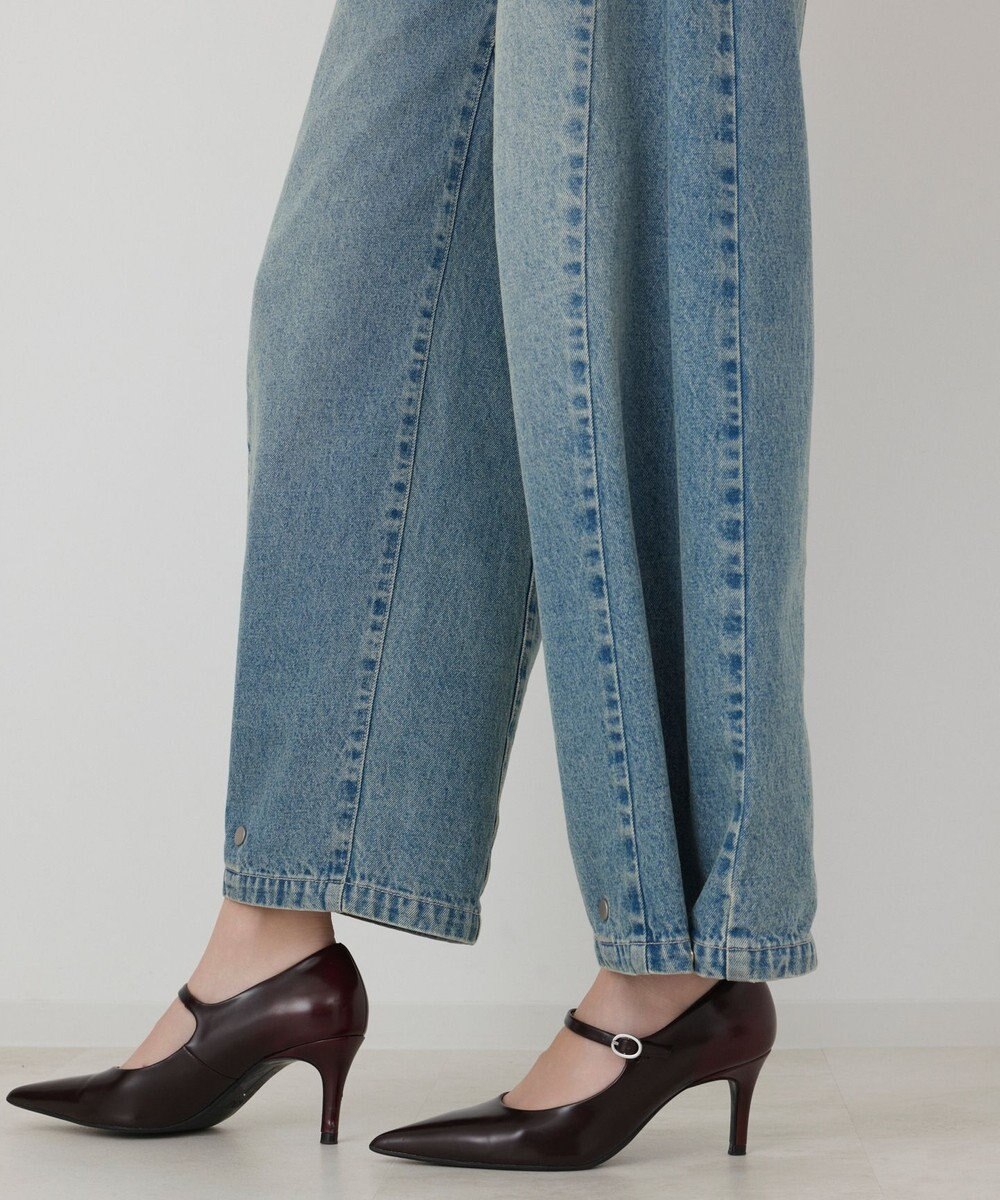 GRACE CONTINENTAL ラップ2wayデニムパンツ 