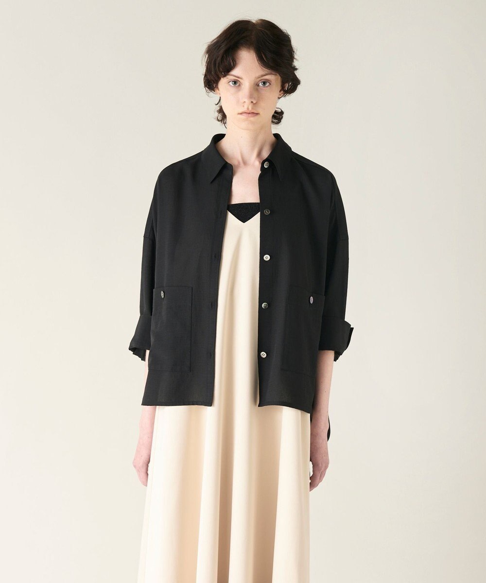 GRACE CONTINENTAL コクーンシルエットシャツ 