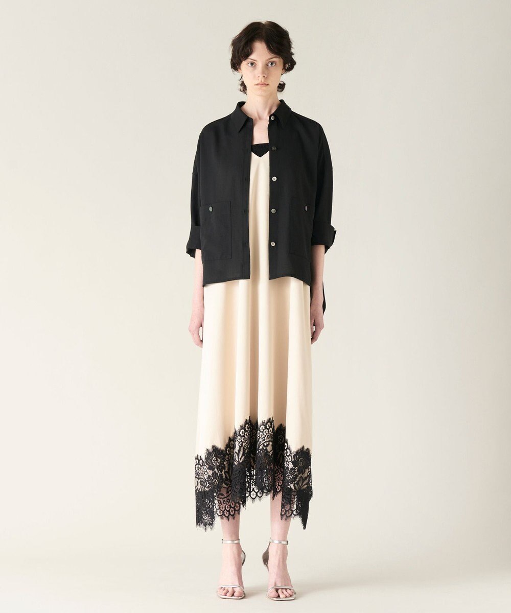 GRACE CONTINENTAL コクーンシルエットシャツ 