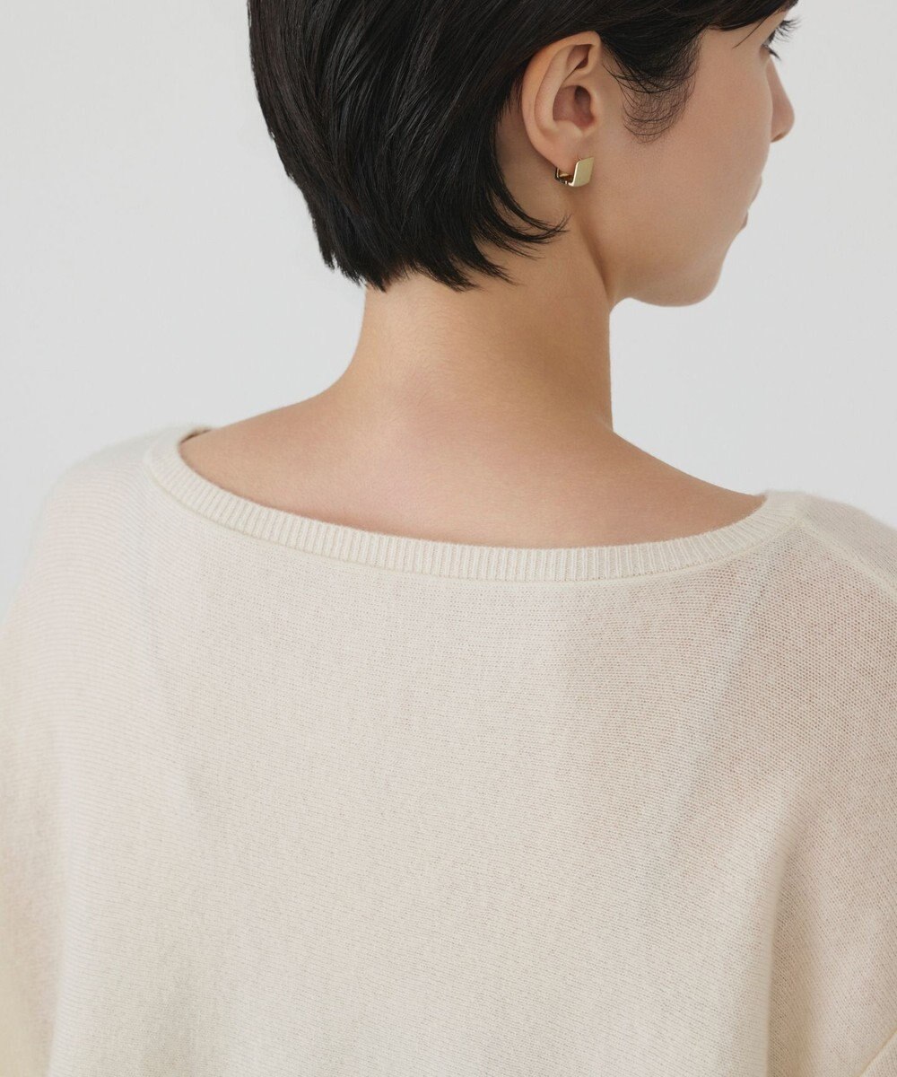 GRACE CONTINENTAL ヘムレースニットトップ 