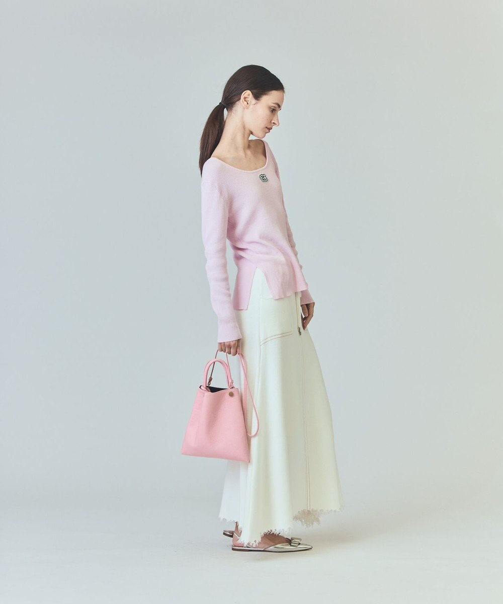 GRACE CONTINENTAL ミラノリブロングスカート