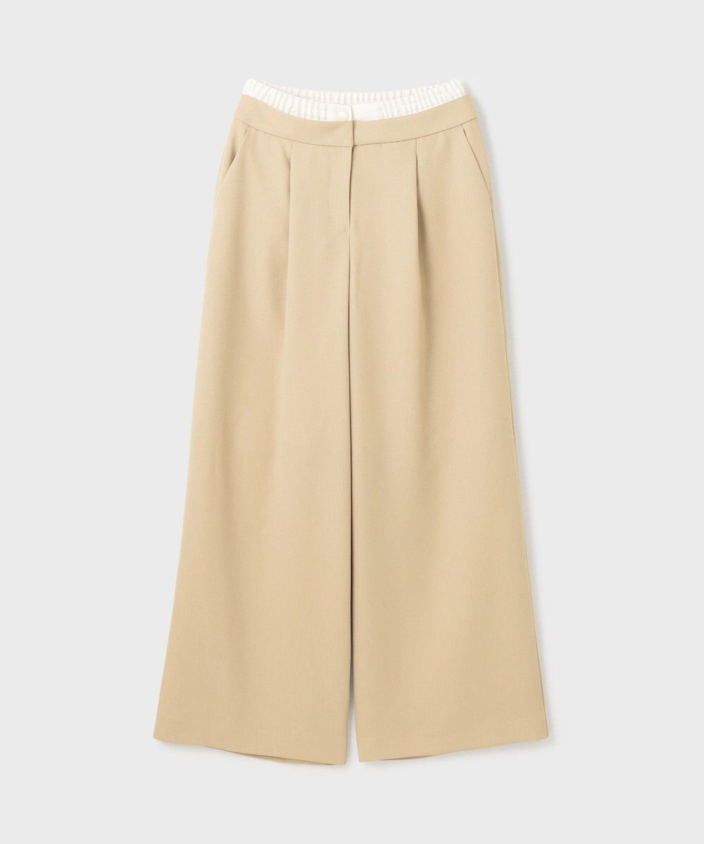 GRACE CONTINENTAL キャミ付レイヤードパンツ 