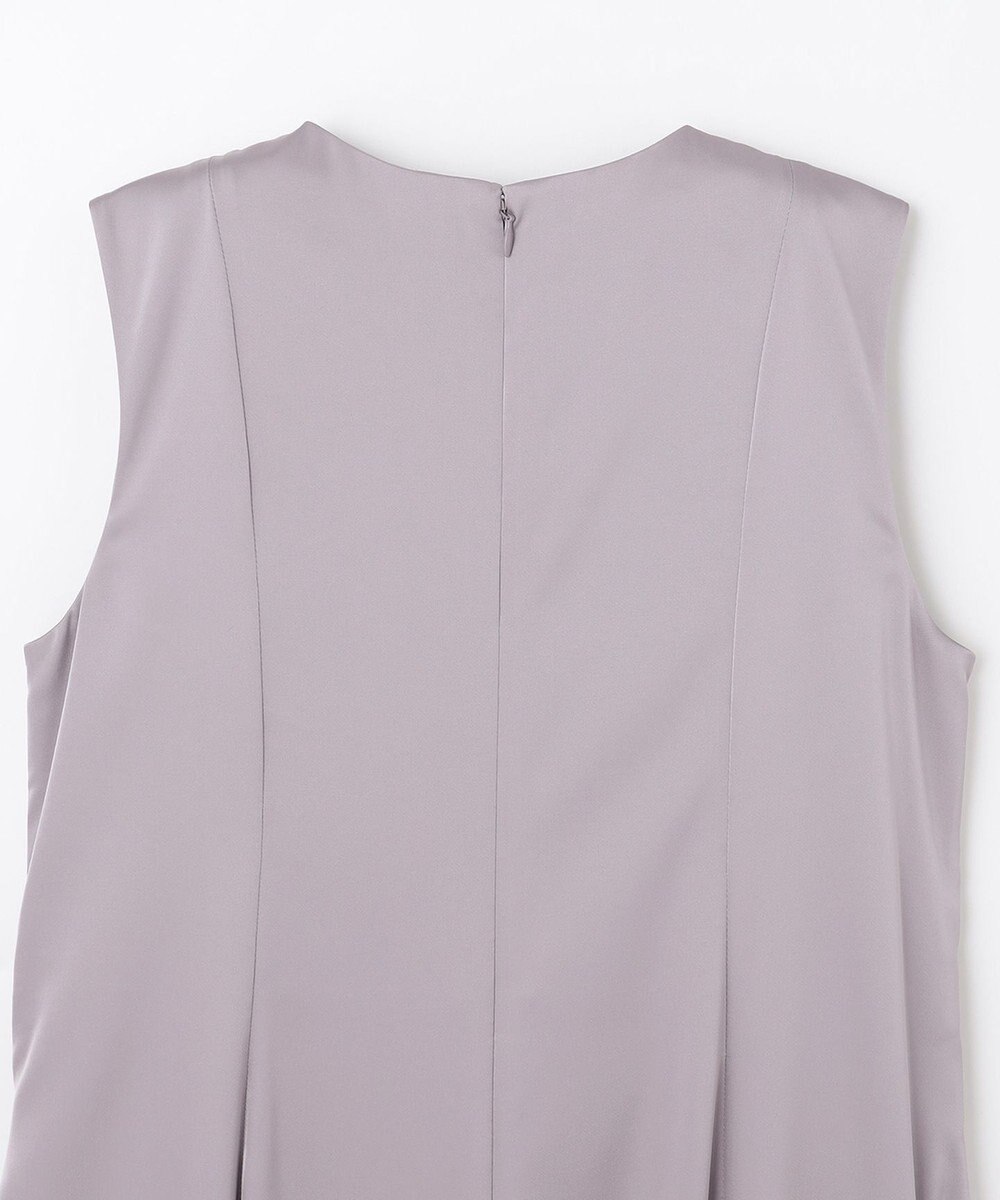 GRACE CONTINENTAL サテンフレアドレスパンツ 