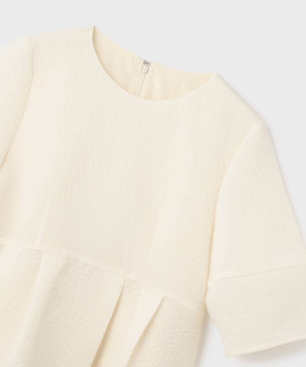 GRACE CONTINENTAL オーガンジージャガードトップ 