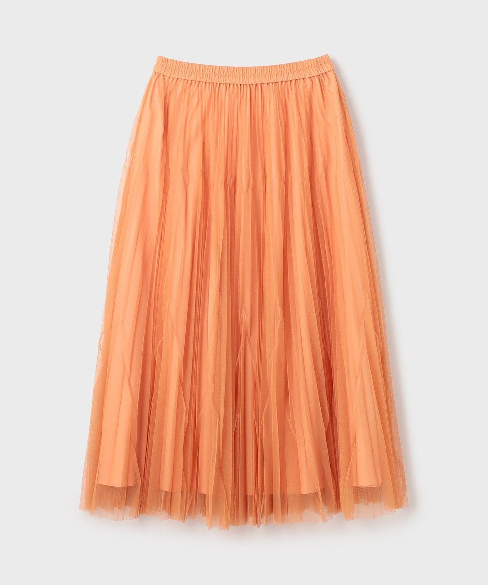 GRACE CONTINENTAL チュールマチプリーツスカート