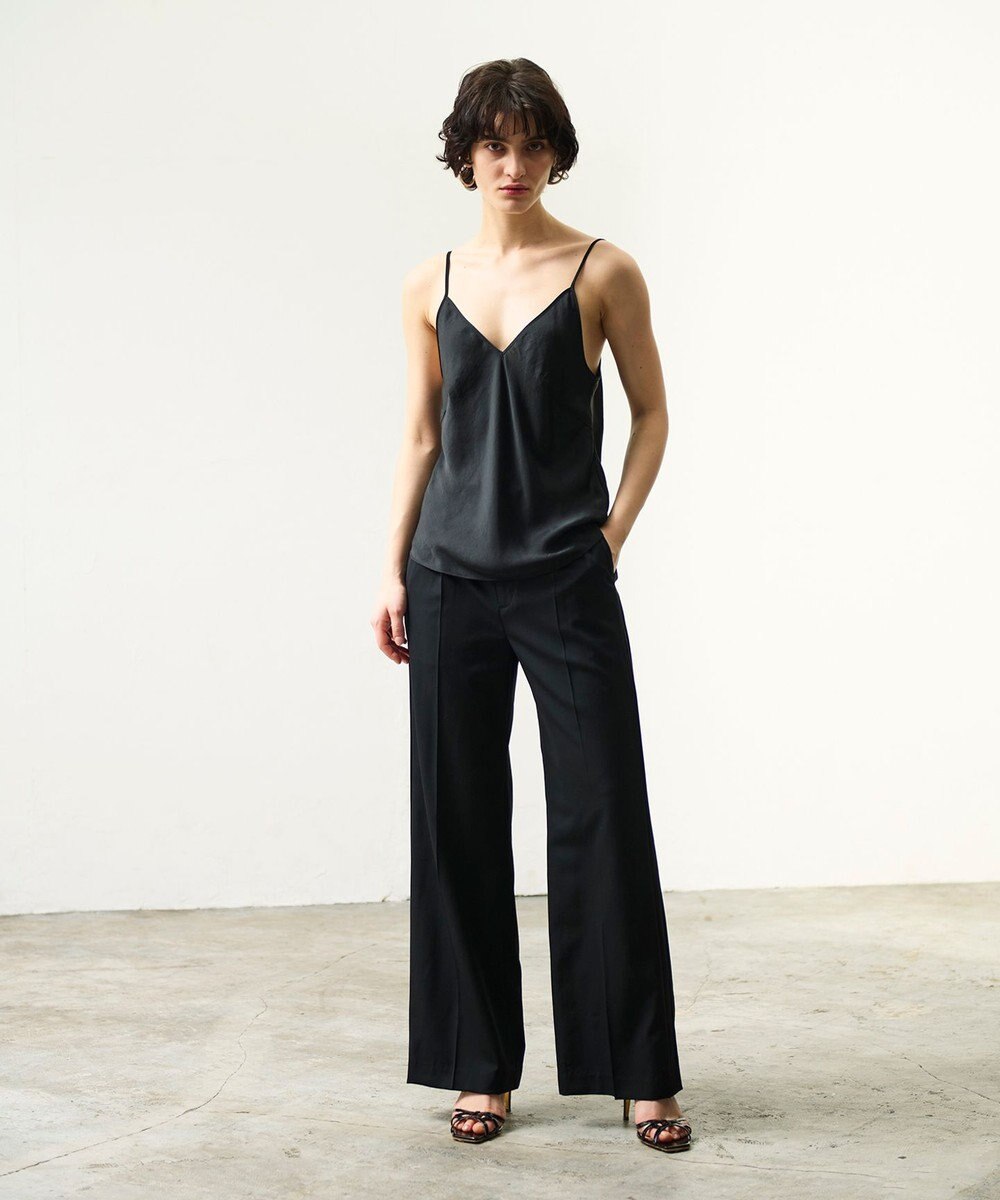 GRACE CONTINENTAL タキシードワイドパンツ 