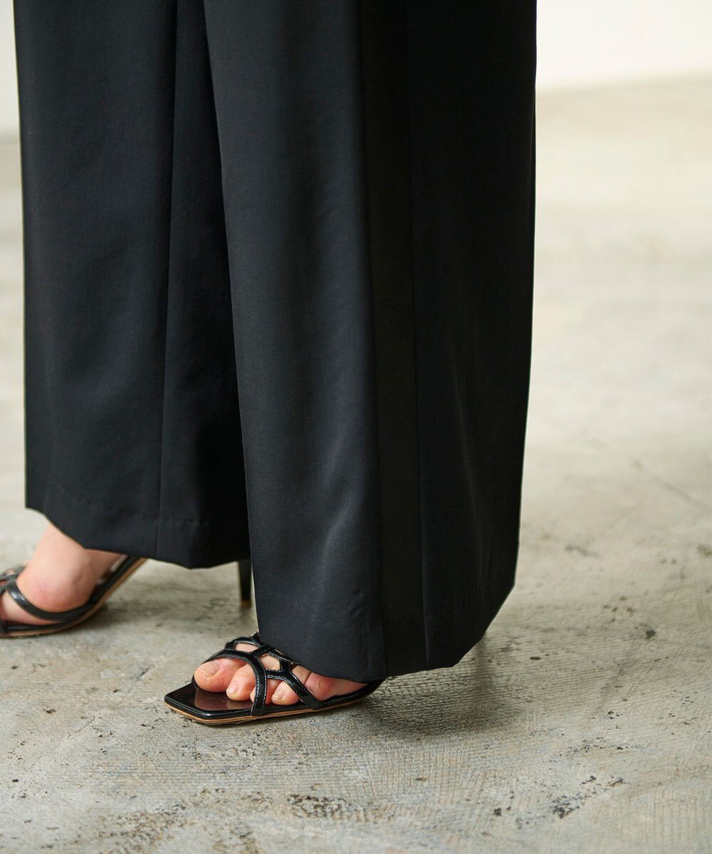 GRACE CONTINENTAL タキシードワイドパンツ 