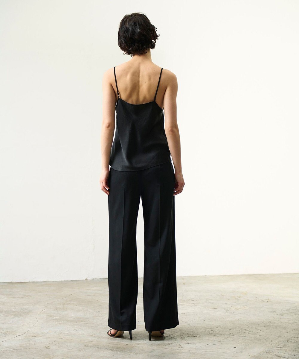 GRACE CONTINENTAL タキシードワイドパンツ 