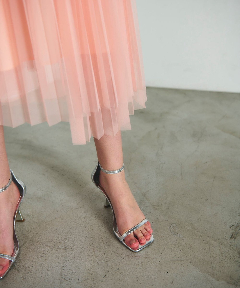 GRACE CONTINENTAL ティアードラップチュールスカート