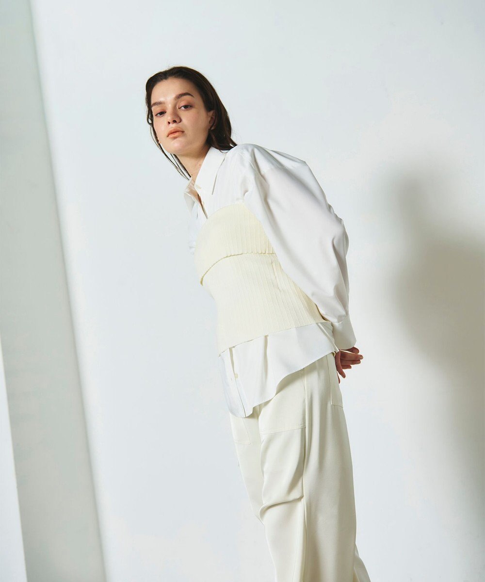 GRACE CONTINENTAL リブベアトップ 