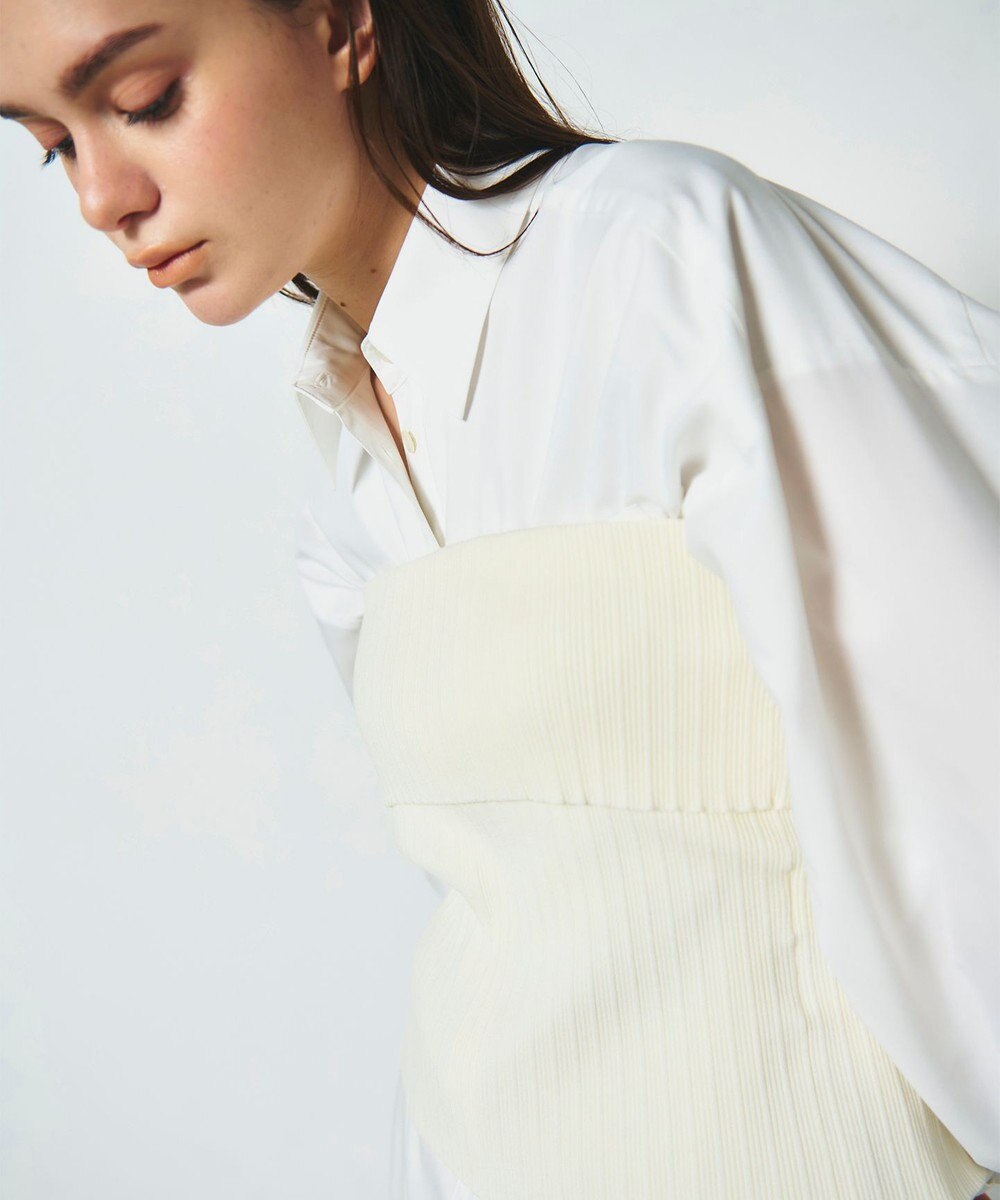 GRACE CONTINENTAL リブベアトップ 