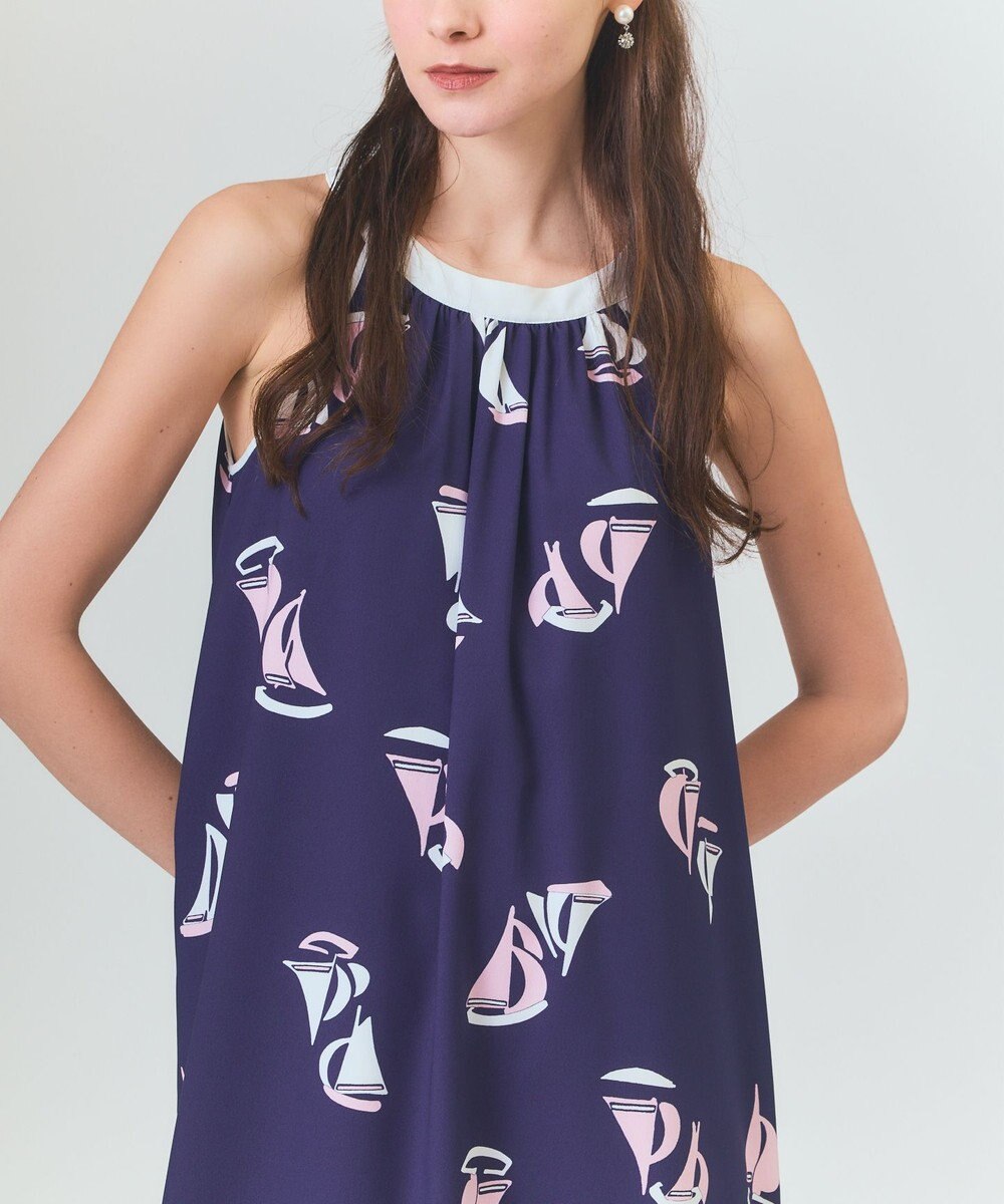 GRACE CONTINENTAL マリンホルタードレス 