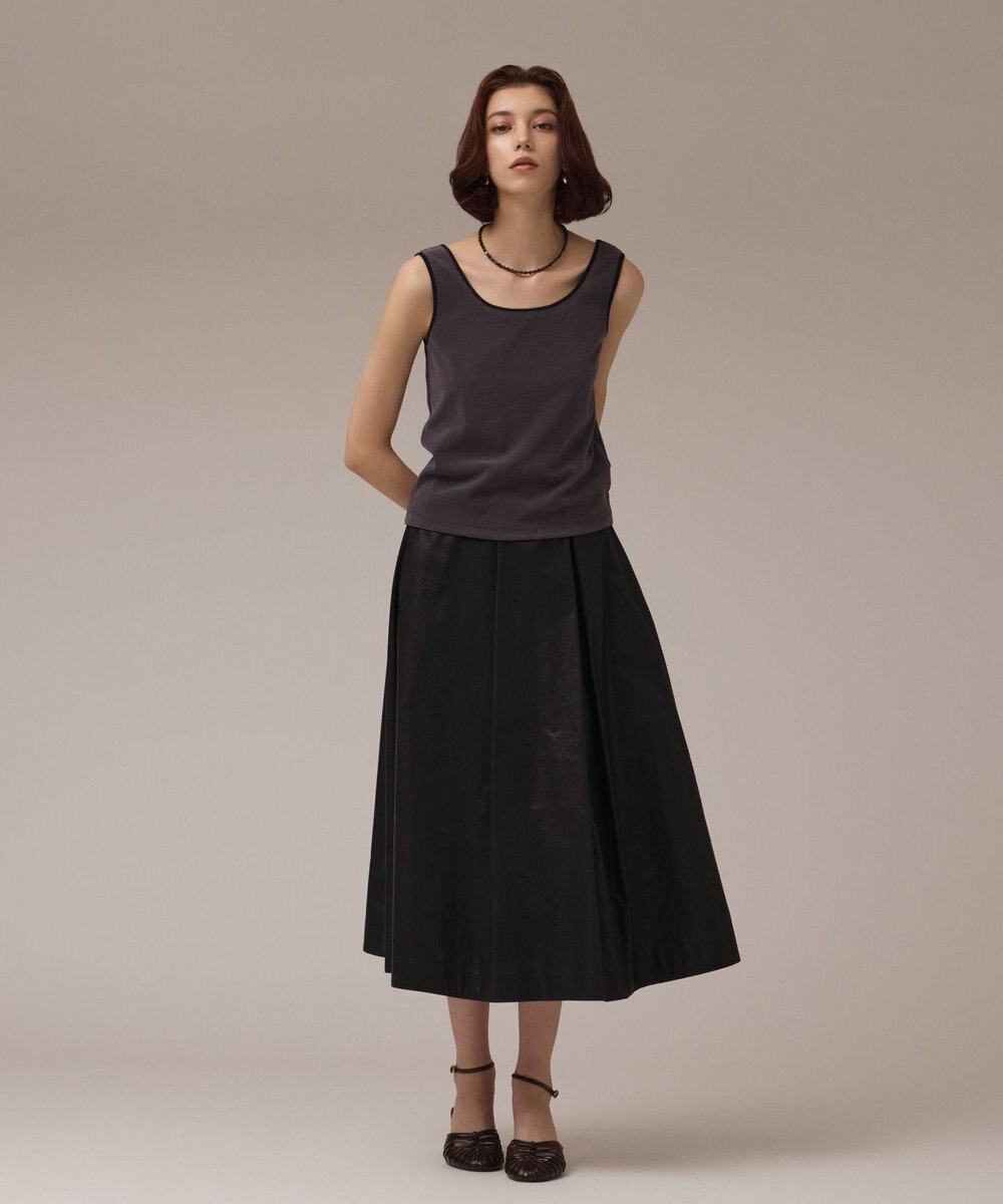 GRACE CONTINENTAL ルーズパーカーsetトップ 