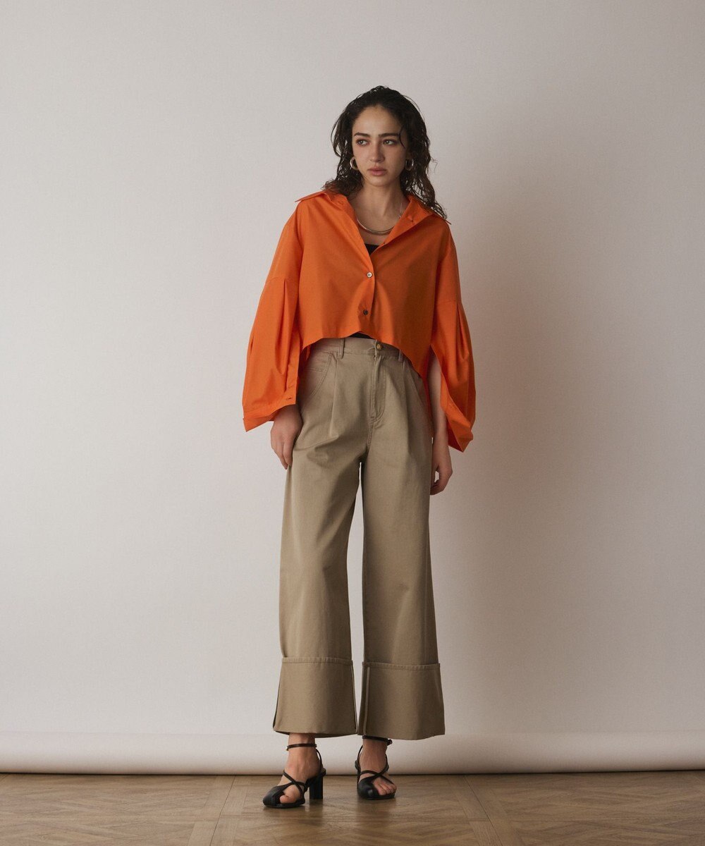 GRACE CONTINENTAL ビッグスリーブシャツ 