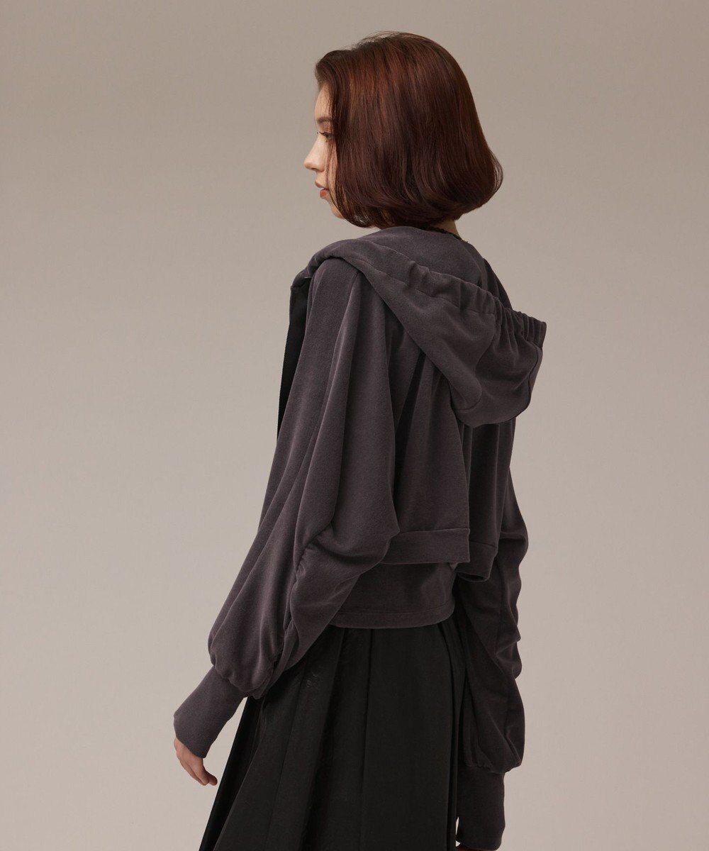 GRACE CONTINENTAL ルーズパーカーsetトップ 