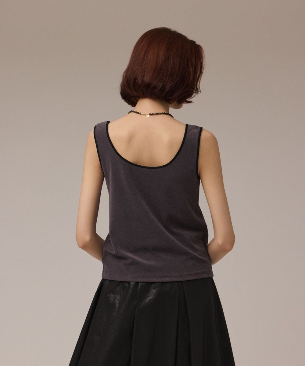 GRACE CONTINENTAL ルーズパーカーsetトップ 