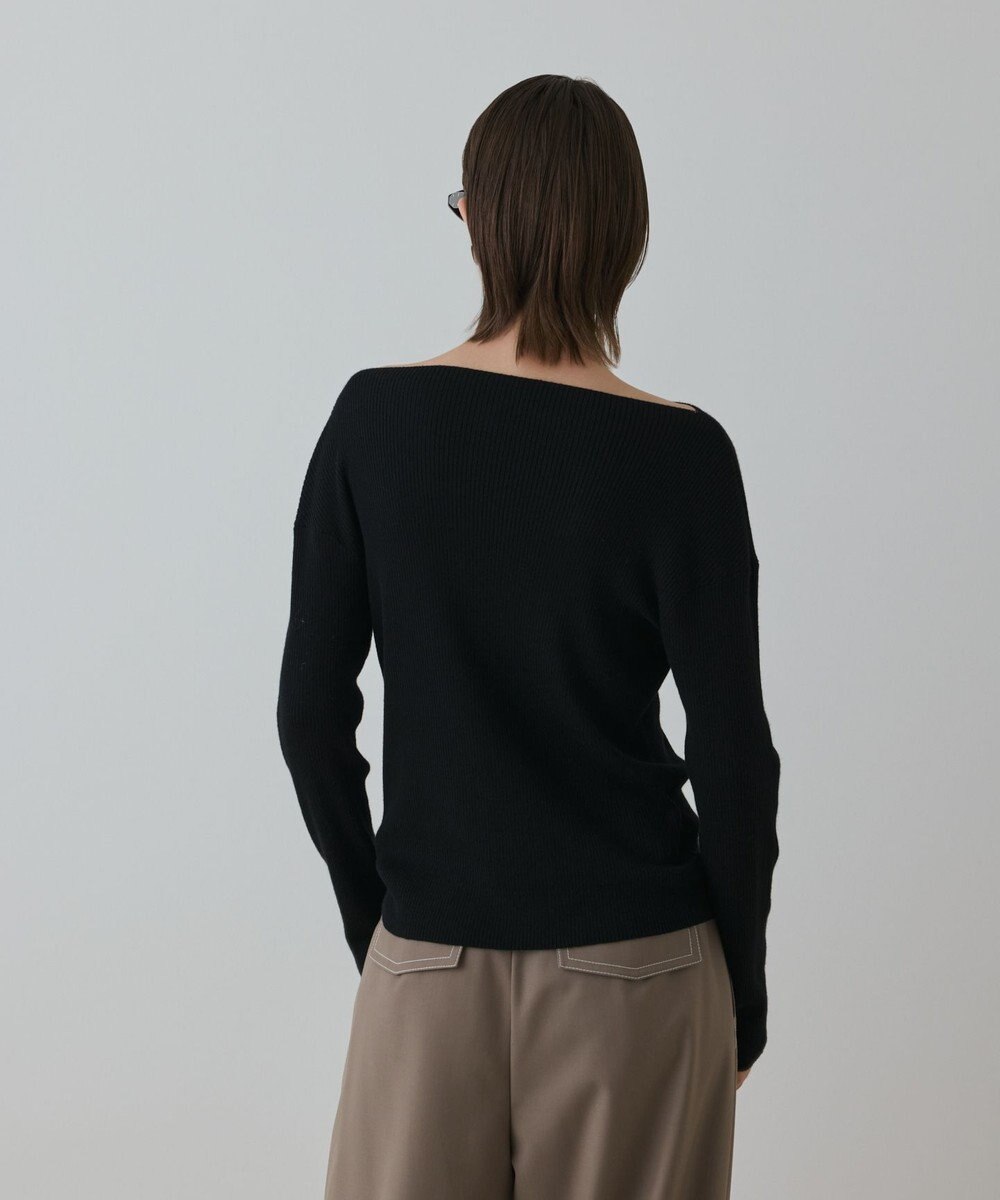 GRACE CONTINENTAL ハイゲージウールニットトップ 