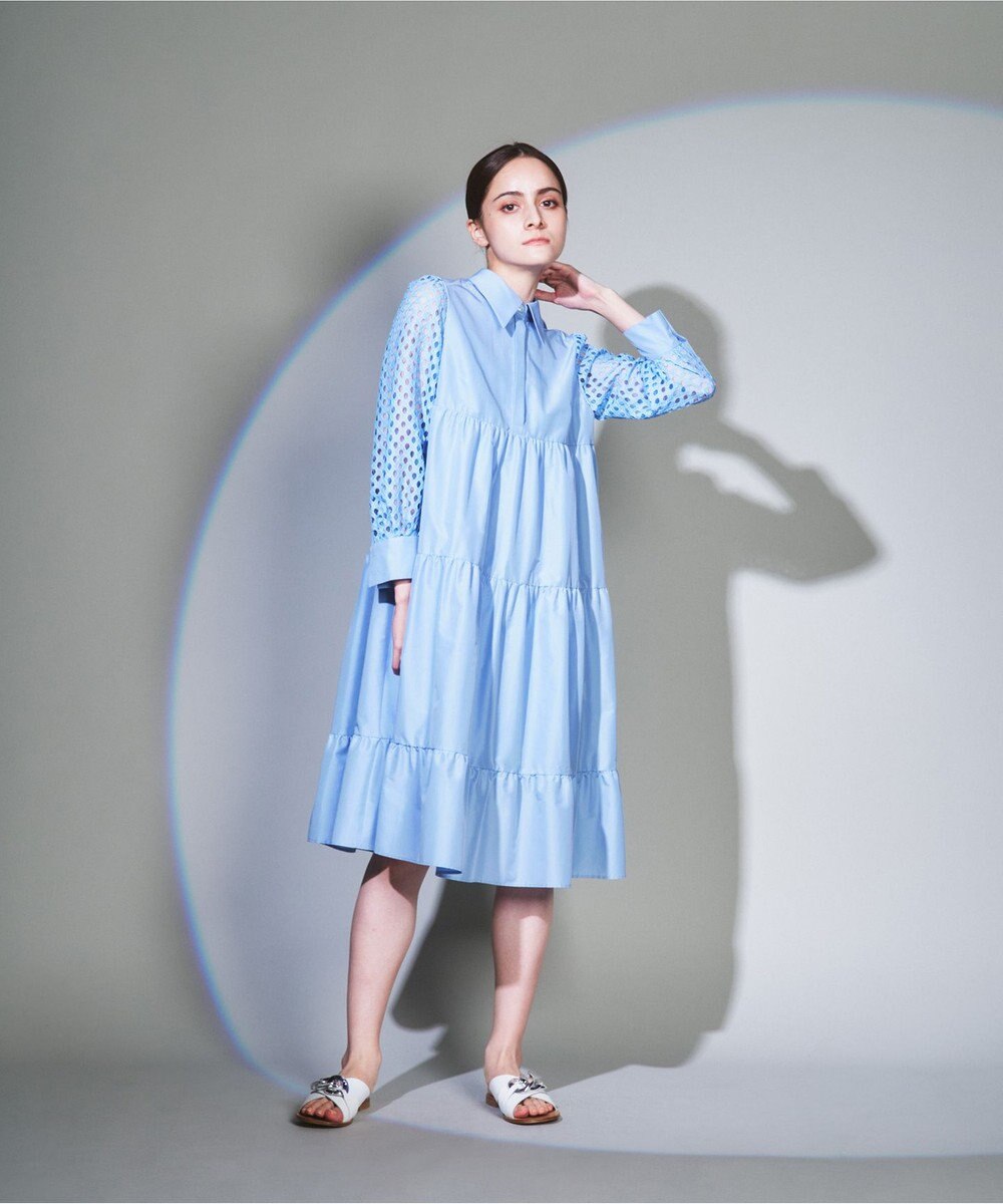 シャツカラーティアードワンピース Grace Continental Grace Continental グレースコンチネンタル 通販 シャツカラーティアードワンピース Grace Continental Grace Continental グレースコンチネンタル 通販