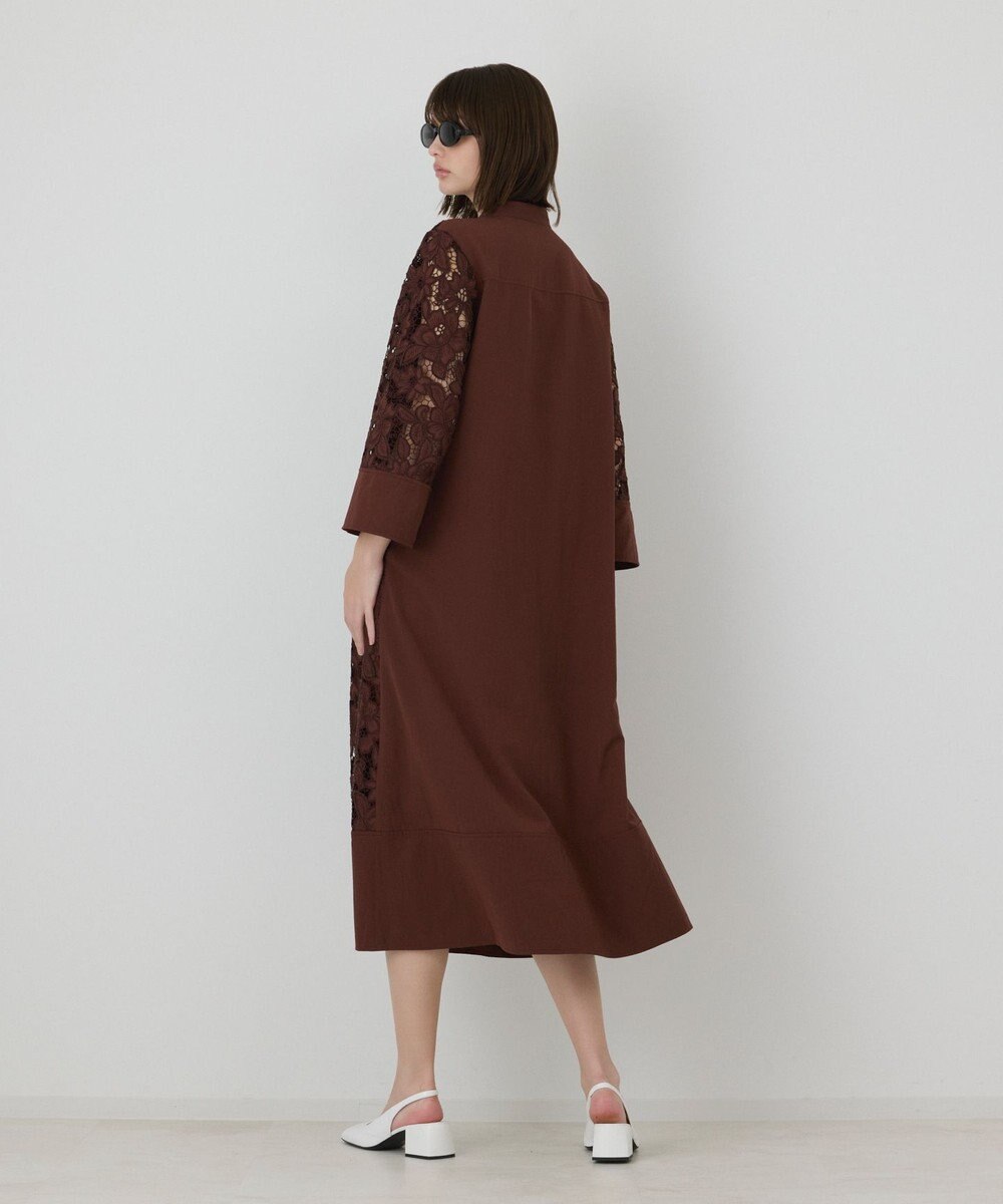 GRACE CONTINENTAL カットワークAラインワンピース 