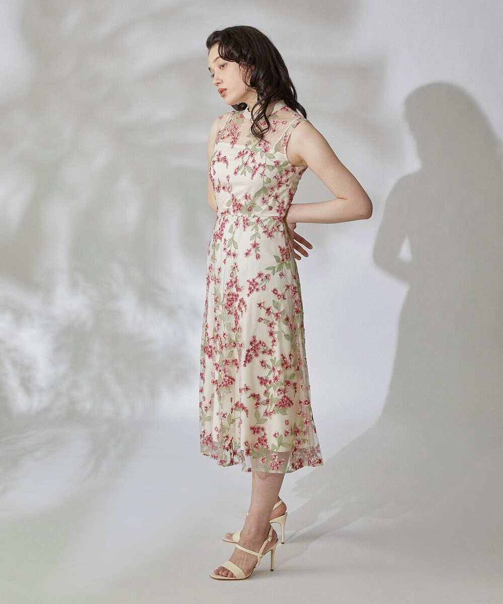 スモールフラワーフレアドレス Grace Continental Grace Continental グレースコンチネンタル 通販 スモールフラワーフレアドレス Grace Continental Grace Continental グレースコンチネンタル 通販