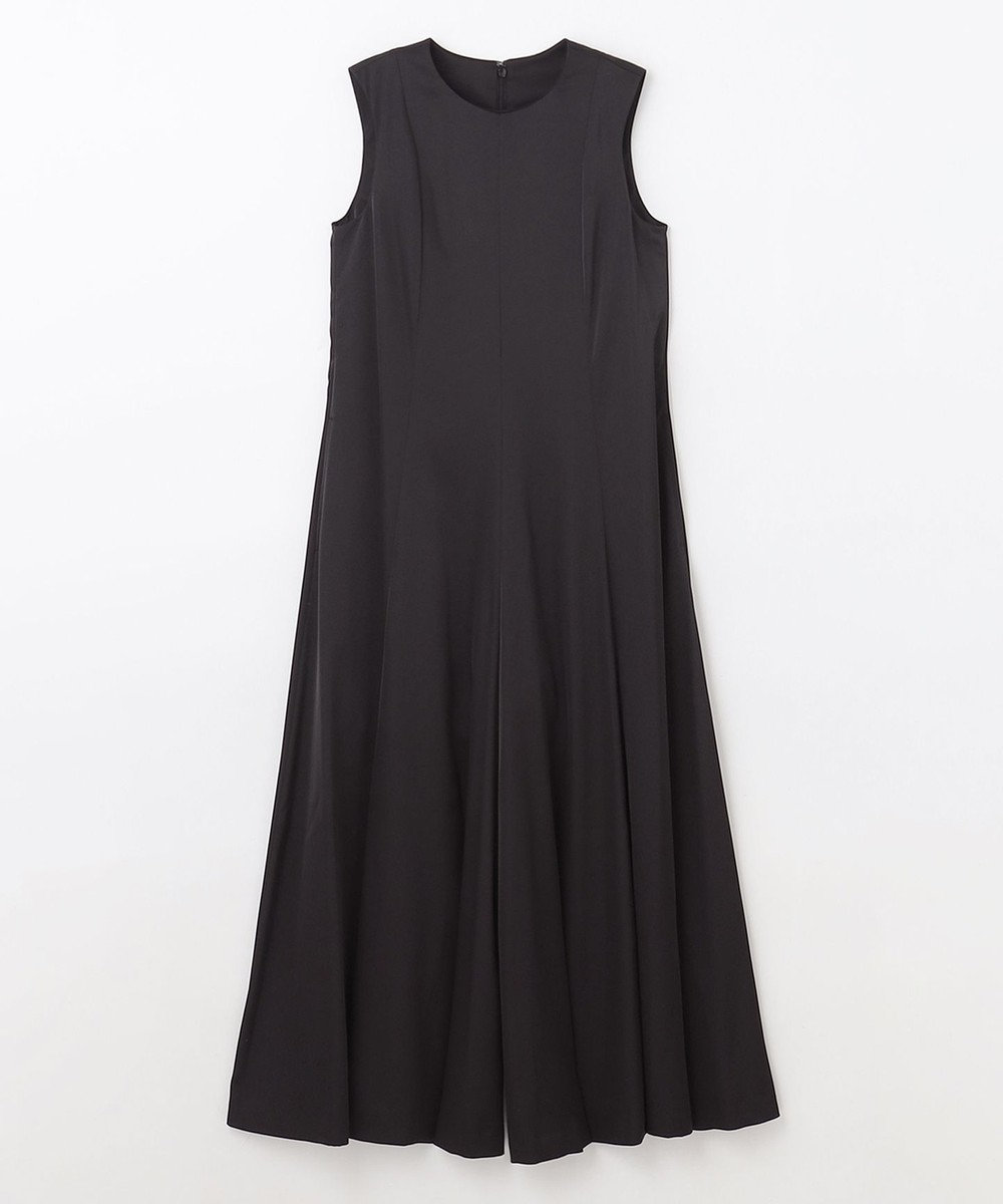 GRACE CONTINENTAL サテンフレアドレスパンツ