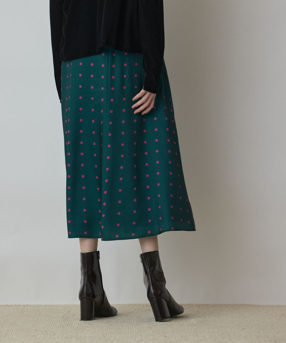 GRACE CONTINENTAL ドットスカート 