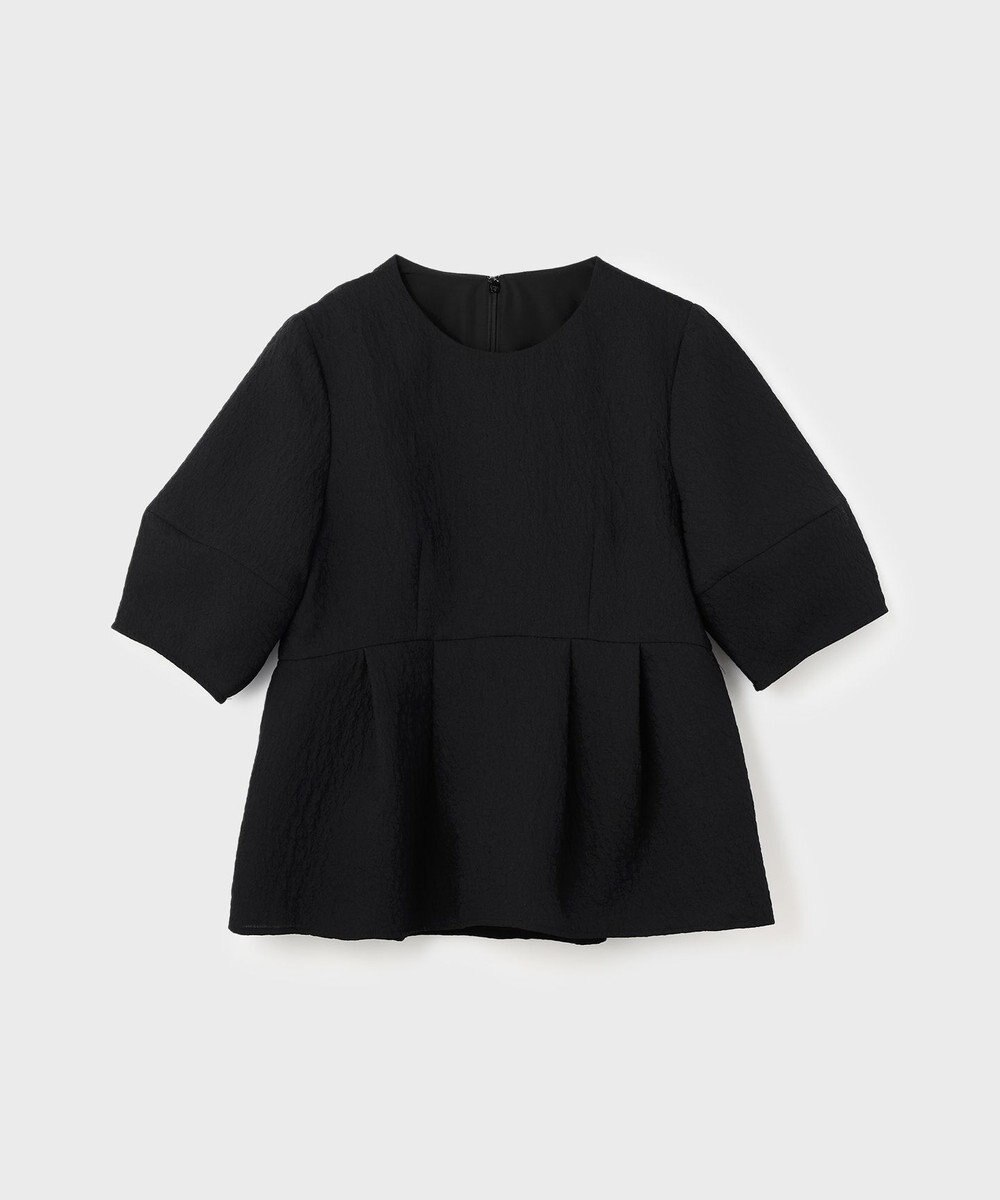 GRACE CONTINENTAL オーガンジージャガードトップ 