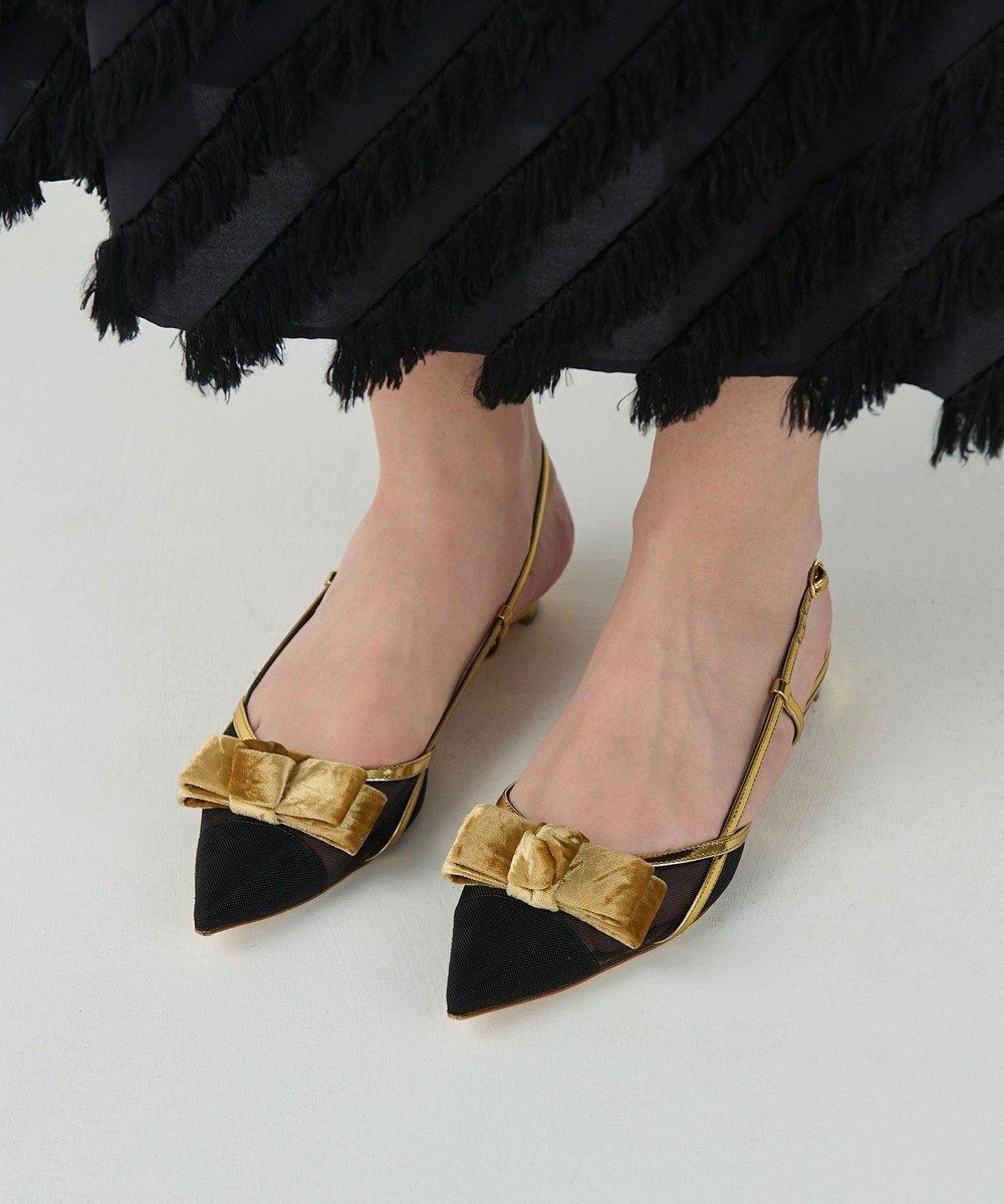 GRACE CONTINENTAL Rupert Sanderson メッシュサンダル