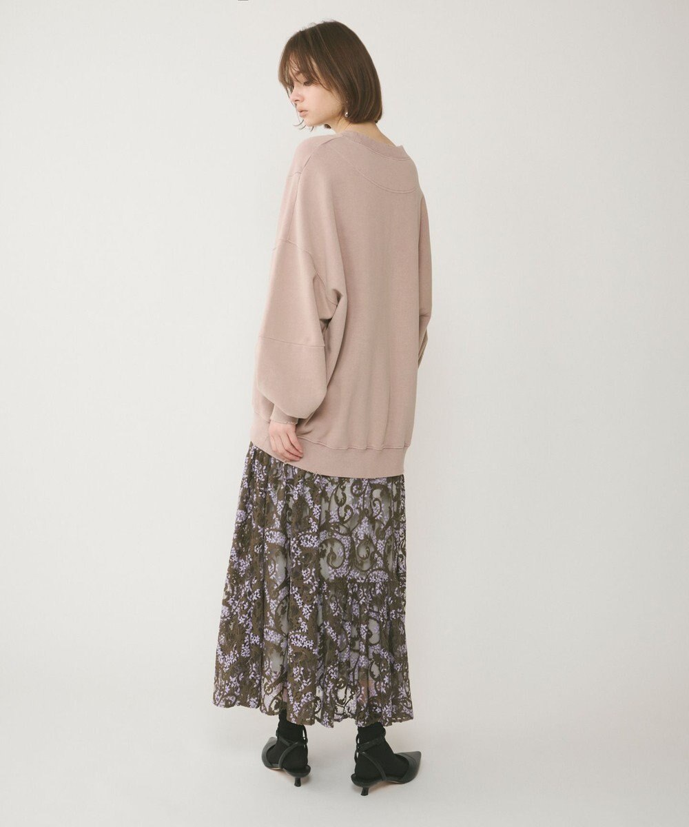 GRACE CONTINENTAL ピグメントスエットトップ 