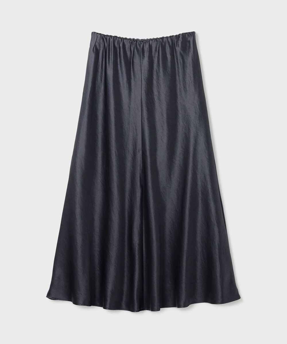 GRACE CONTINENTAL サテンバイアススカート